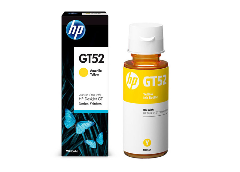 BOTELLA DE TINTA HP #GT52 AMARILLO P/ GT 5820/5810