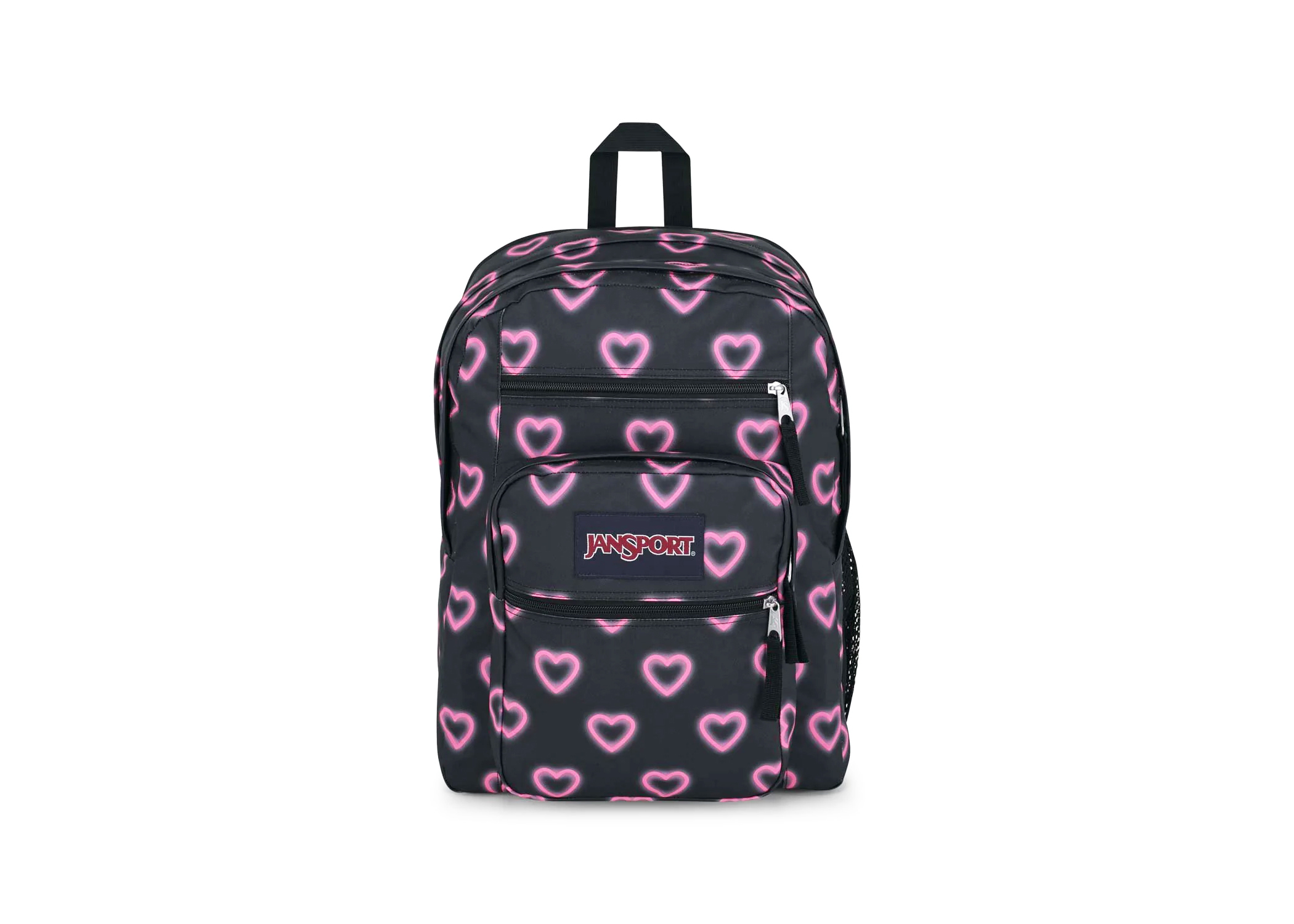 MOCHILA P/LAPTOP  STUDENT HAPPY HEARTS BLACK