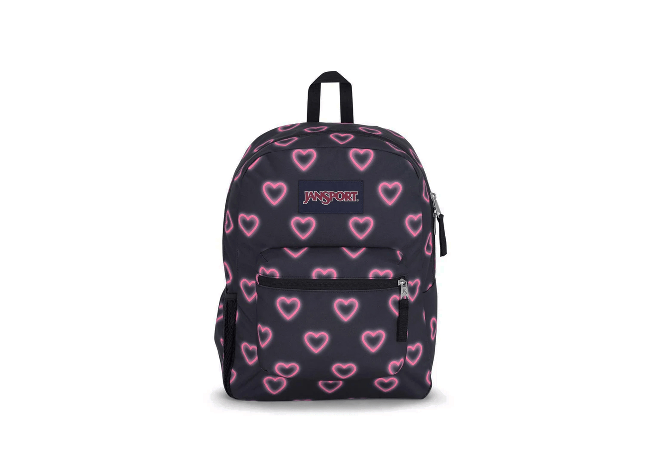 MOCHILA ESCOLAR CROSS TOWN HAPPY HEARTS BLACK
