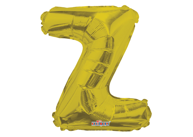 GLOBO 14" SC LETRA Z GOLD