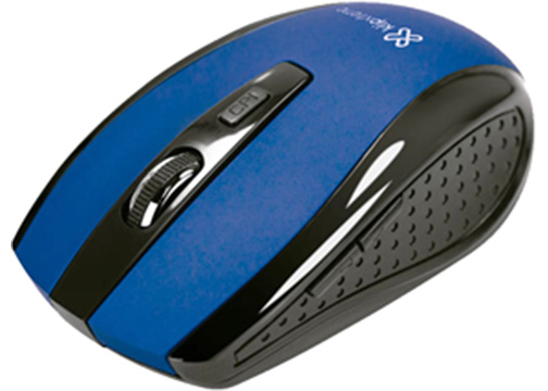 MOUSE OPTICO INALAMBRICO AZUL (Klever)