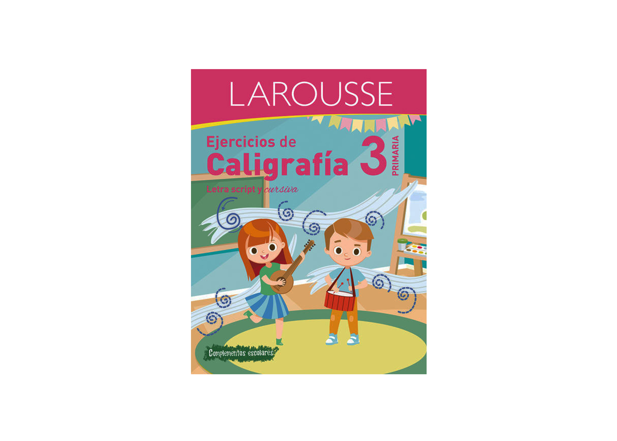 Libro Larousse - Ejercicios de Caligrafía 3° de primaria