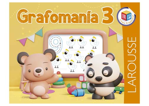 LIBRO GRAFOMANIA 3 PREESCOLAR
