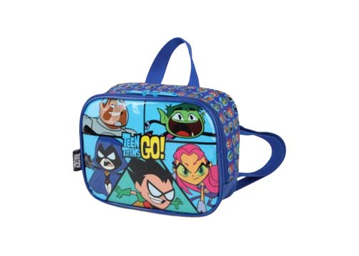 LONCHERA SURTD TEEN TITANS GO AZUL/ROJA IM