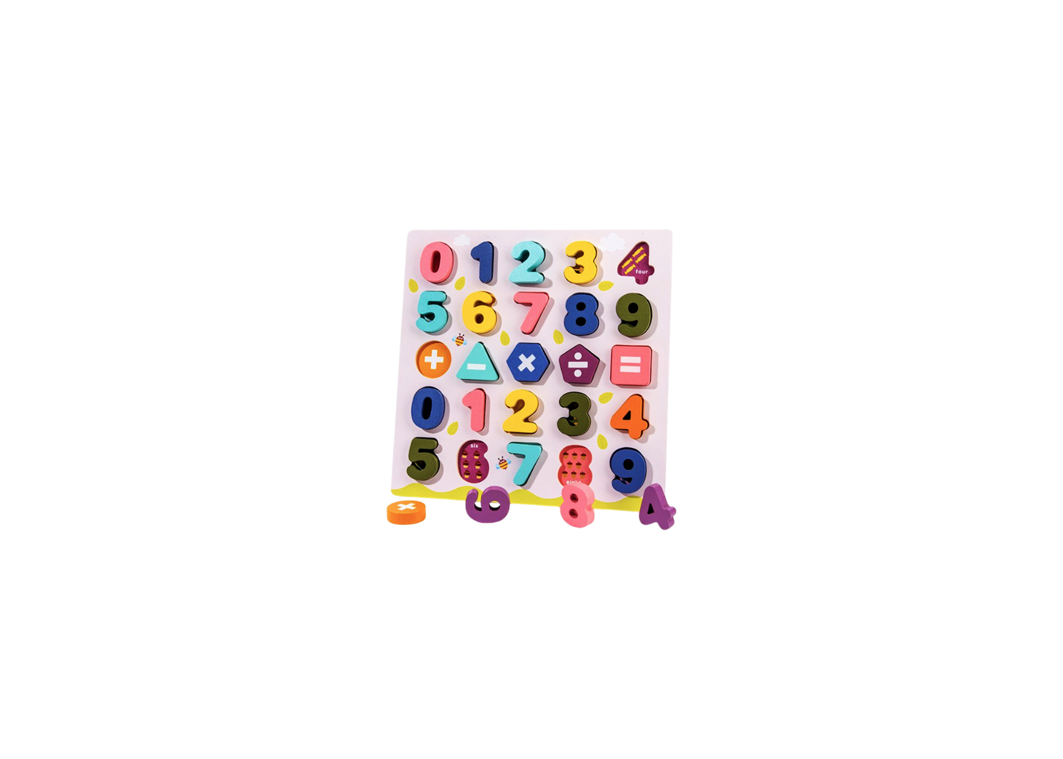 JUEGO DIDACTICO MADERA NUMEROS