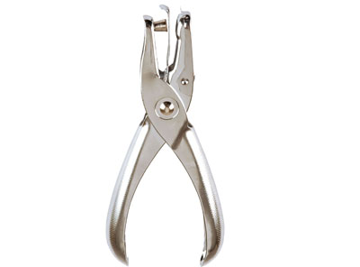 PERFORADORA DE 1 HOYO DE 1/4" METALICA