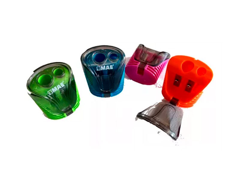 TAJADOR SENCILLO RAYADO CON DEPOSITOS 2 ORIFICIOS