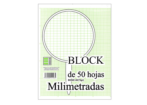 BLOCK MILIMETRADO 50HJS