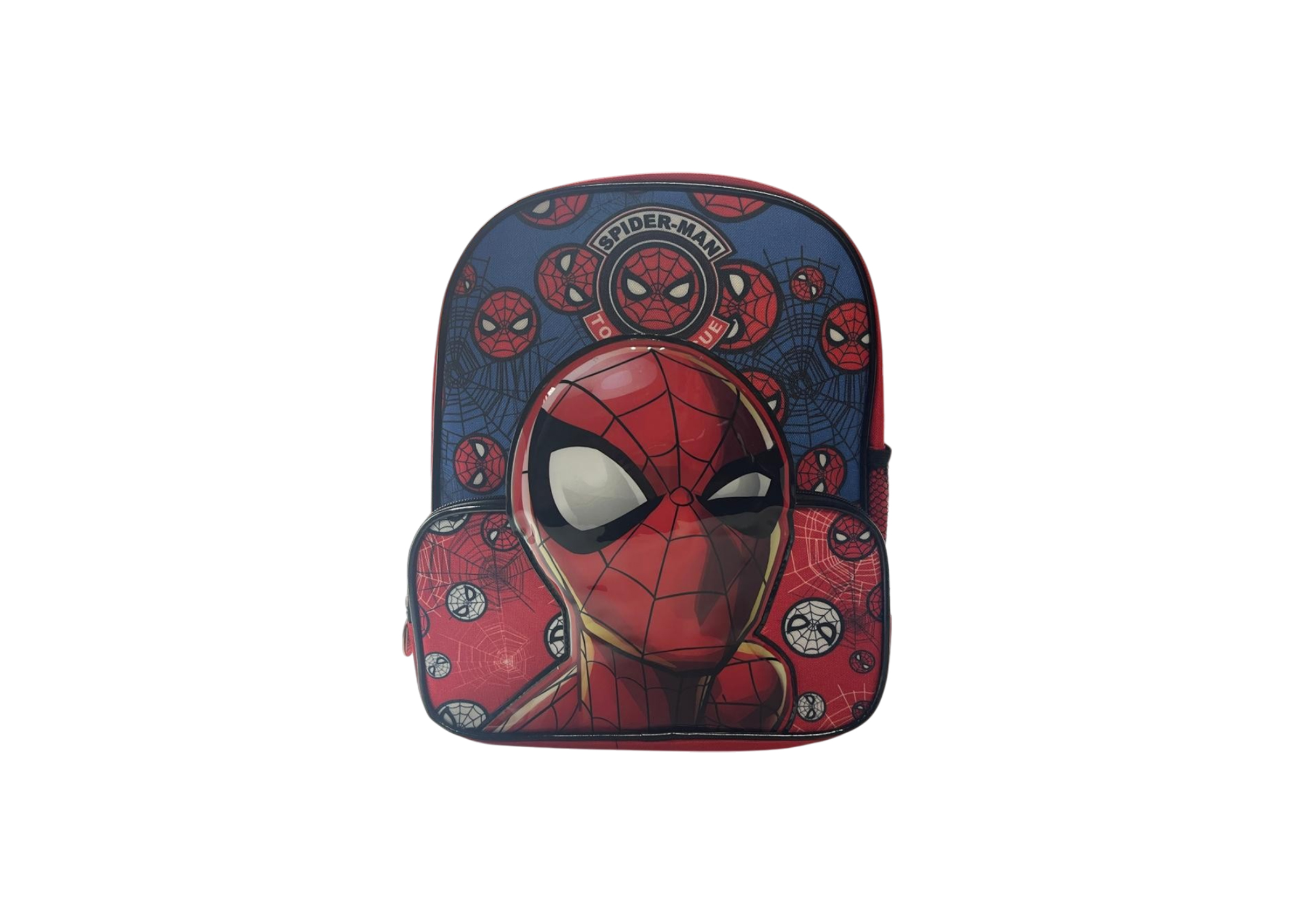 MOCHILA ESCOLAR 12" SPIDER MAN - 3D (600D)