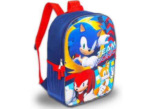 MOCHILA ESCOLAR 17 SONIC PU PRINT JM