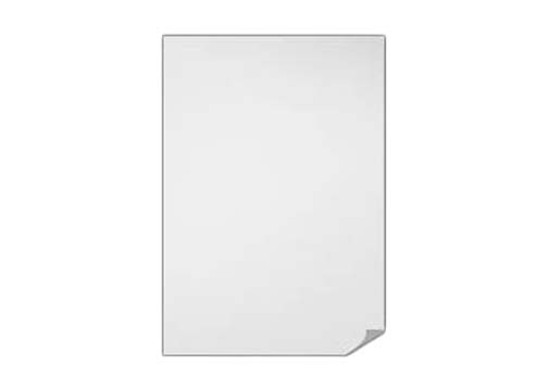 PAPEL LUSTRILLO BLANCO 50 X 70CM (59 GRS)PAQ 25 UNIDADES(44957) B.A.L