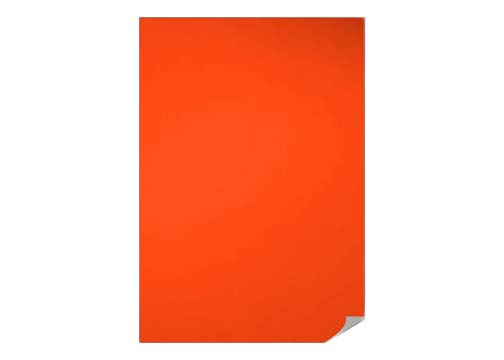 PAPEL LUSTRILLO NARANJA 50 X 70CM (59 GRS) PAQ 25 UNIDADES (44824) B.A.L