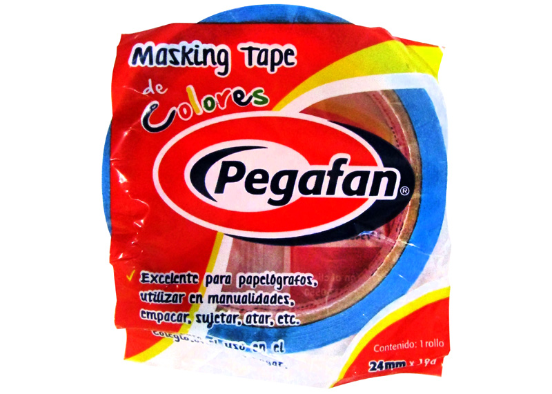 MASKING TAPE DE COLOR 1" x 20yd (18M) AZUL