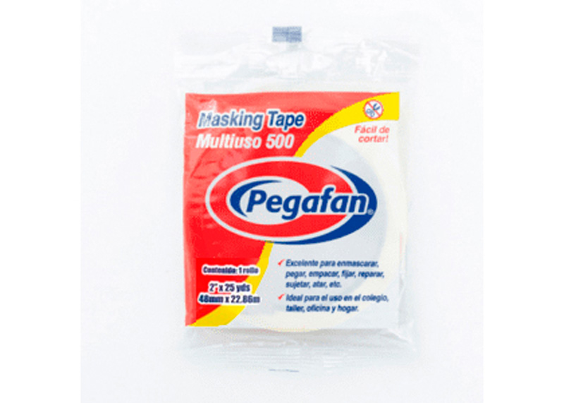 MASKING TAPE 2" x 25 yd. (36mm x 22.8m) MULTIUSO