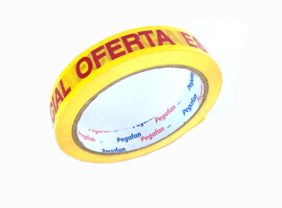 TAPE AMARILLO OFERTA ESPECIAL 3/4" x 55 YDS 715