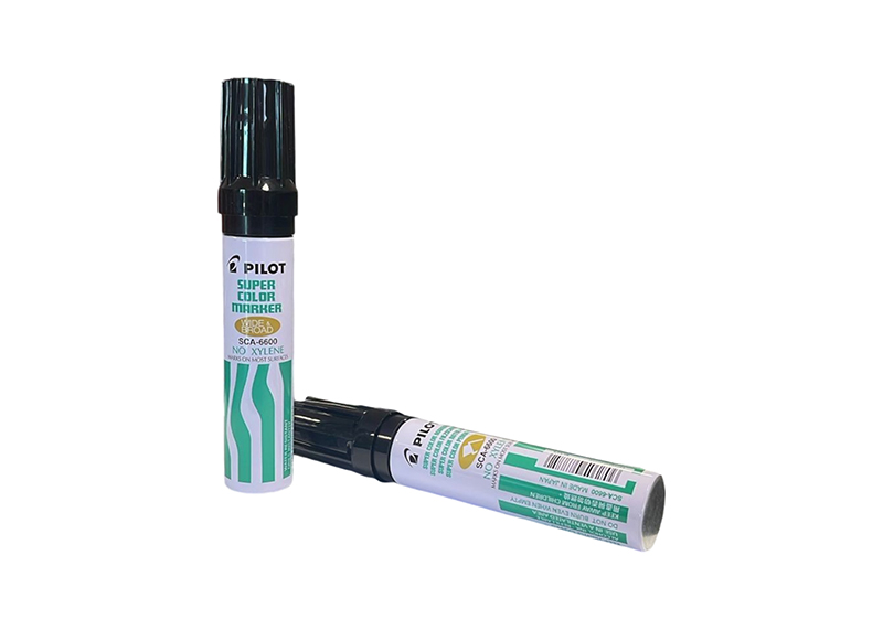 MARCADOR PERMANENTE NEGRO JUMBO PUNTA BISELADA