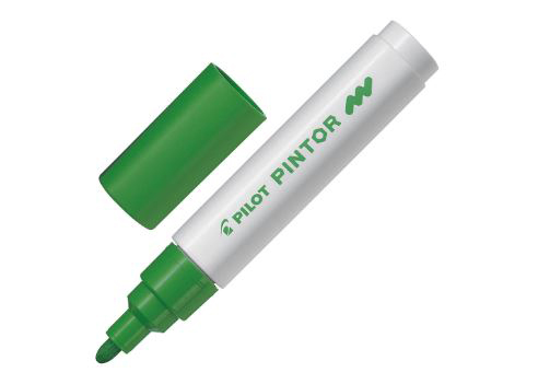 MARCADOR PERMANENTE PINTOR P MEDIA VERDE CLARO UND