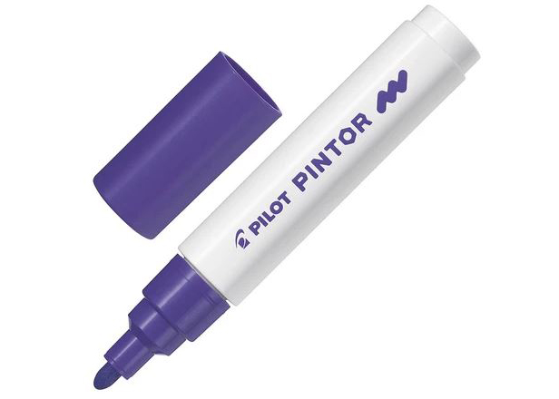 MARCADOR PERMANENTE PINTOR P MEDIA VIOLETA UND