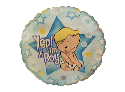 GLOBO "18" RND YES I´M A BOY