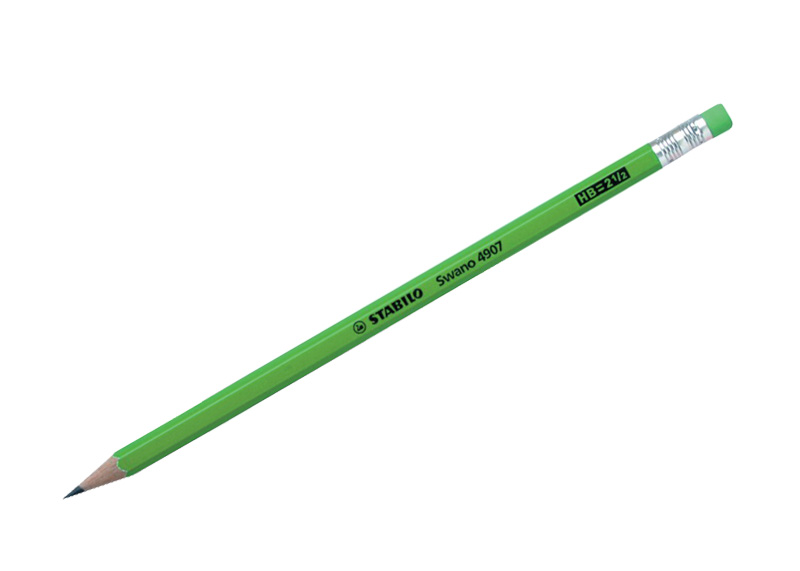 LAPIZ DE GRAFITO NEON VERDE HB