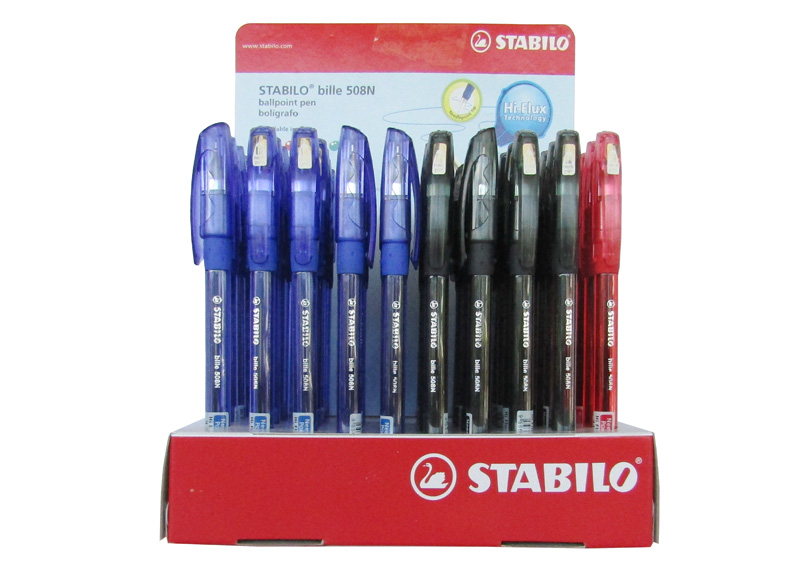 LAPICERO P. FINA BILLE HI-FLUX C GRIP DE HULE ESTUCHE DE 50UND.