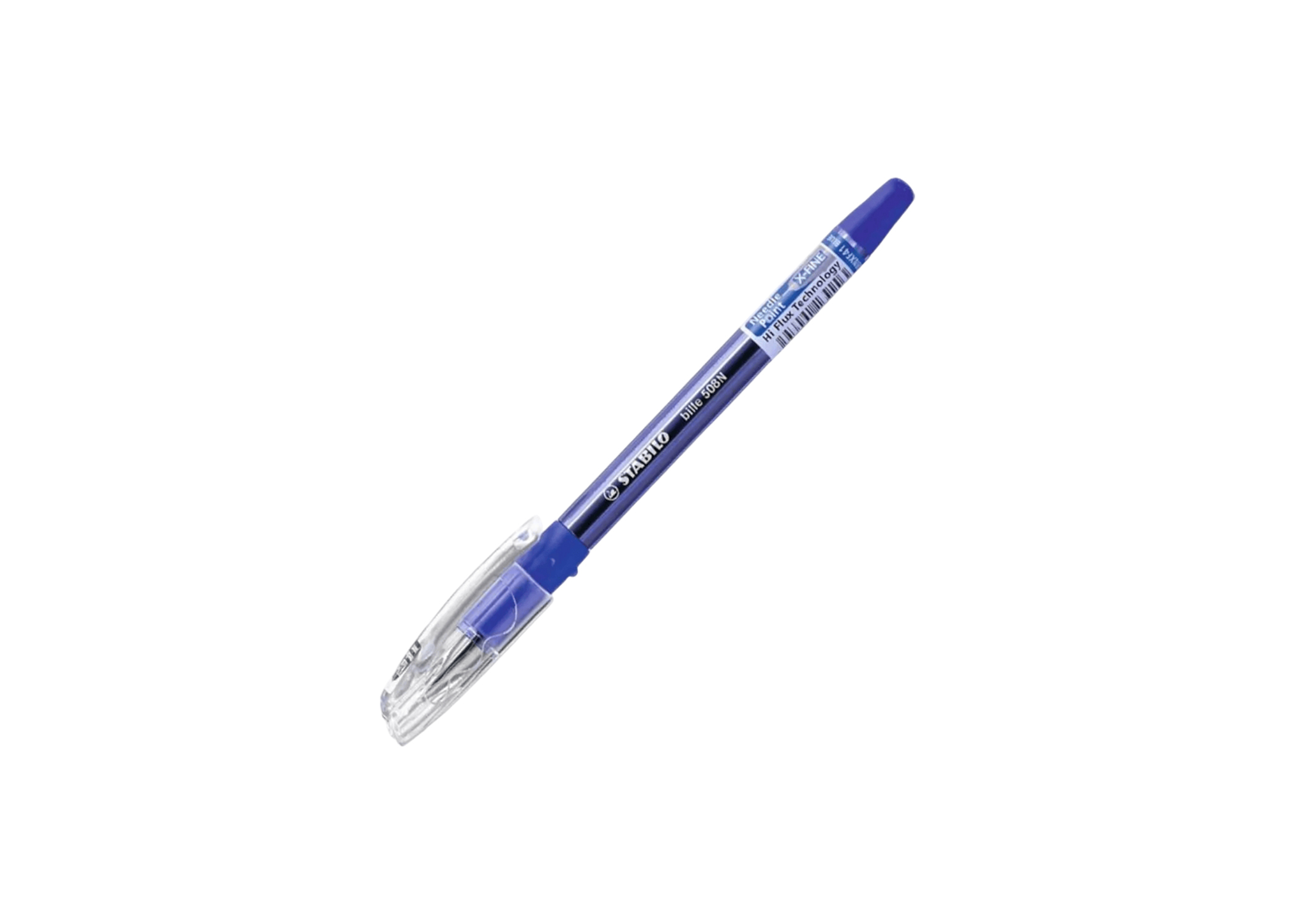 LAPICERO P. FINA BILLE HI-FLUX XF C/GRIP DE HULE AZUL 0.35MM