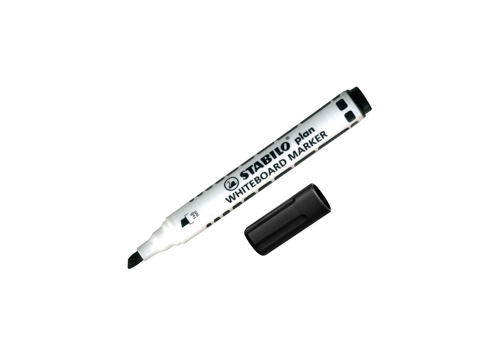 MARCADOR ACRILICO PUNTA BISELADA NEGRO 5MM