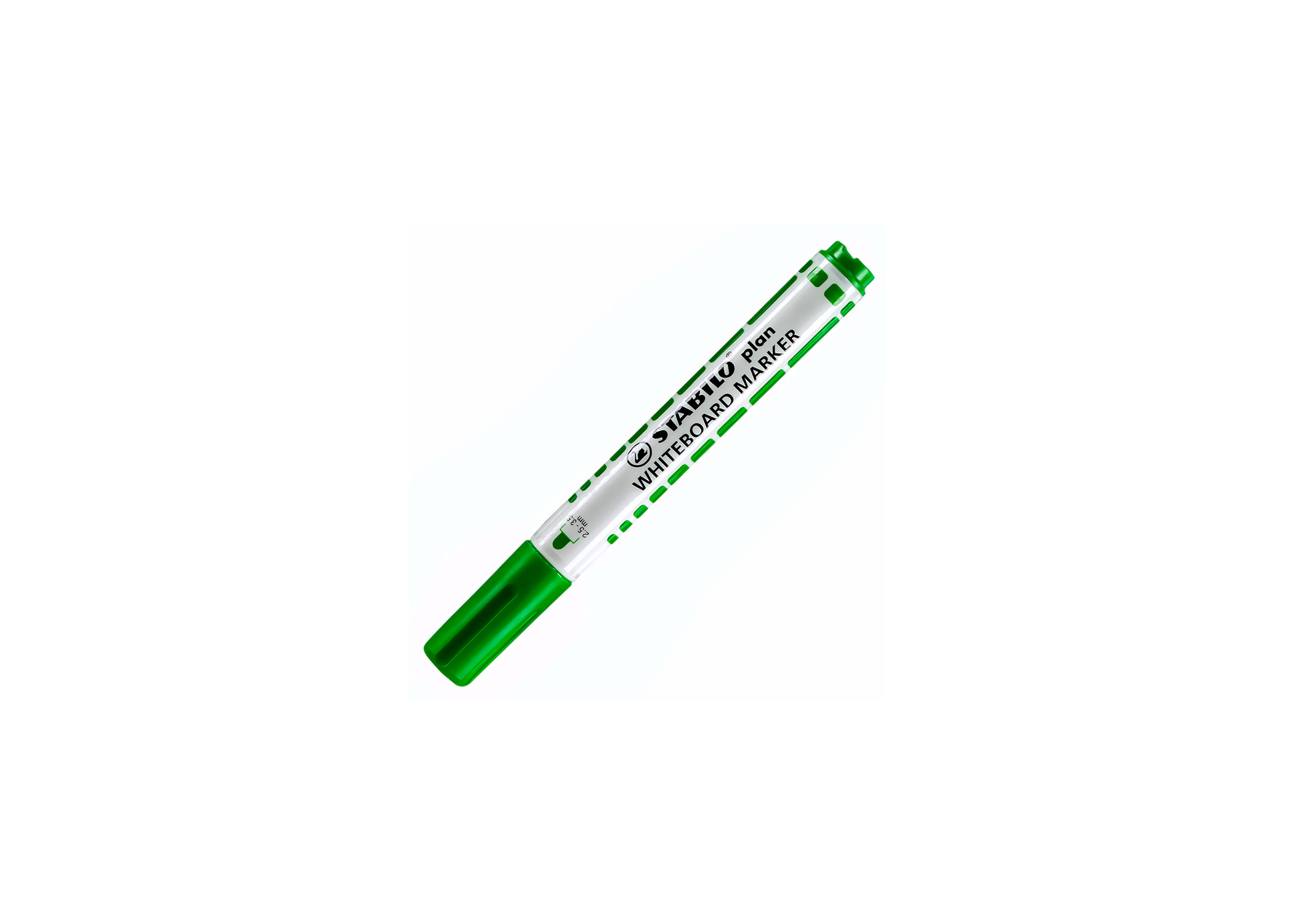 MARCADOR ACRILICO PUNTA BISELADA VERDE 5mm