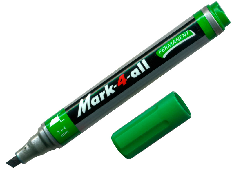 MARCADOR PERMANENTE P. GRUESA VERDE