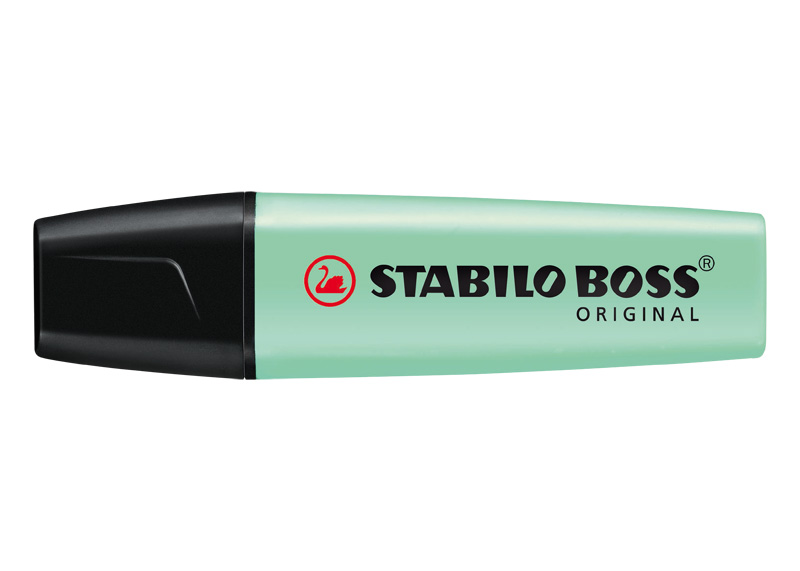 MARCADOR FLUORESCENTE BOSS VERDE PASTEL