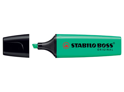 MARCADOR FLUORESCENTE BOSS VERDE MUSGO