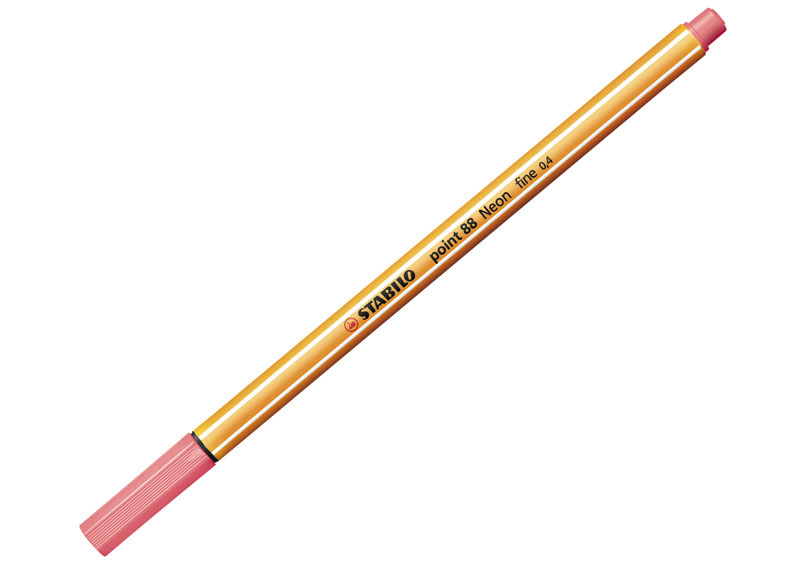 MARCADOR P. FINA POINT 88 NEON ROSADO