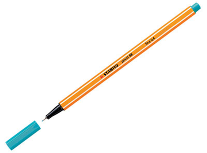 MARCADOR P. FINA POINT 88 AZUL TURQUEZA