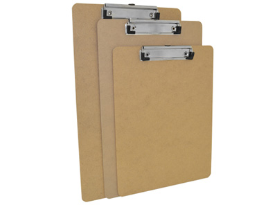 TABLA CON CLAMP T/CARTA MADERA (CLAMP METALICO).