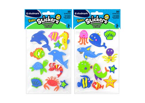 FOMI 3D ADHESIVO ANIMALES MARINOS