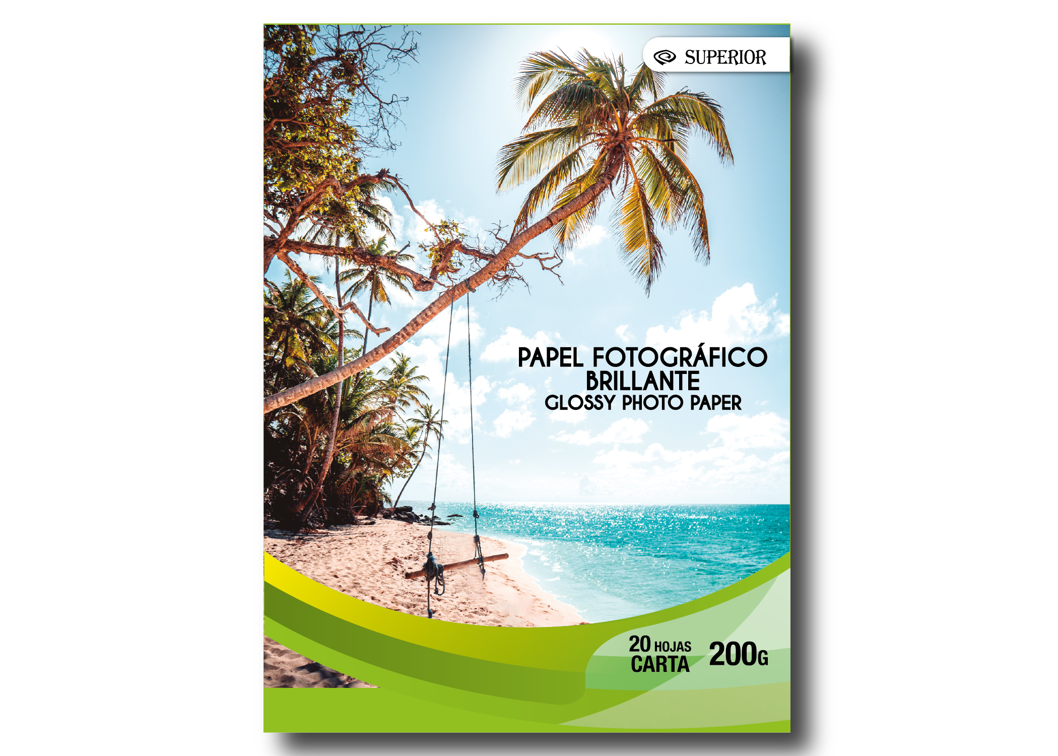 PAPEL FOTOGRAFICO BLANCO SIN ADHESIVO 200 GR A4 20 HOJAS UNA CARA