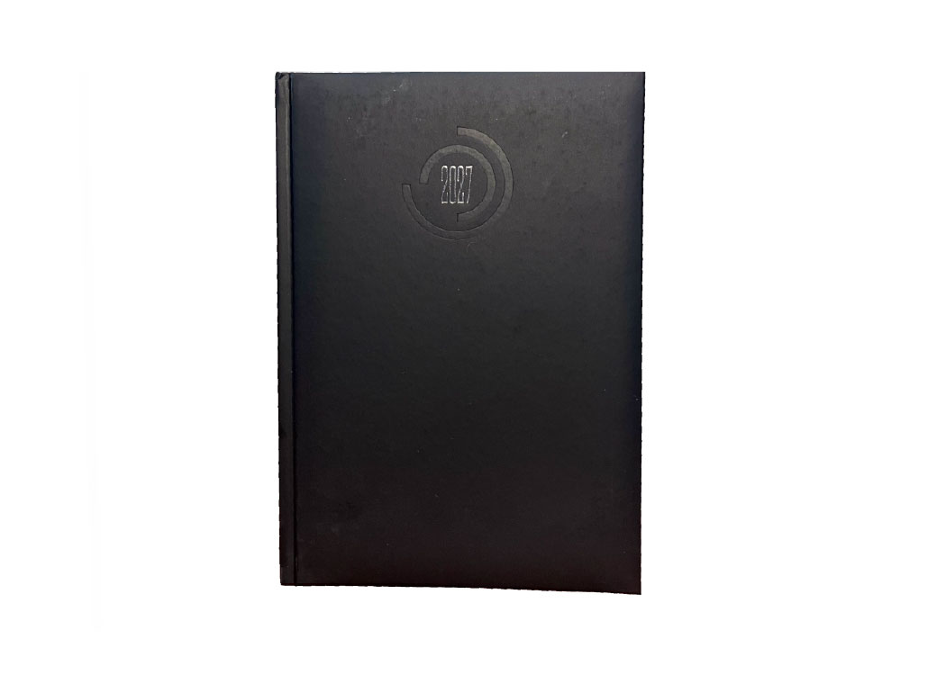 AGENDA EJECUTIVA MED. POSITANO NEGRO 14.5 X 20.5 CMS