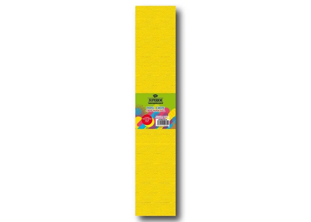 PAPEL CREPE AMARILLO HUEVO