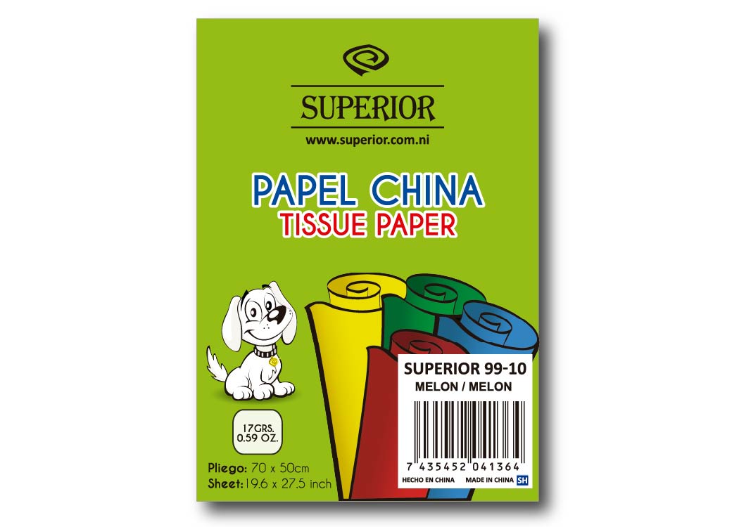 PAPEL CHINA UND MELON