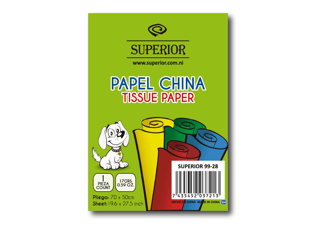 PAPEL CHINA UND NEGRO