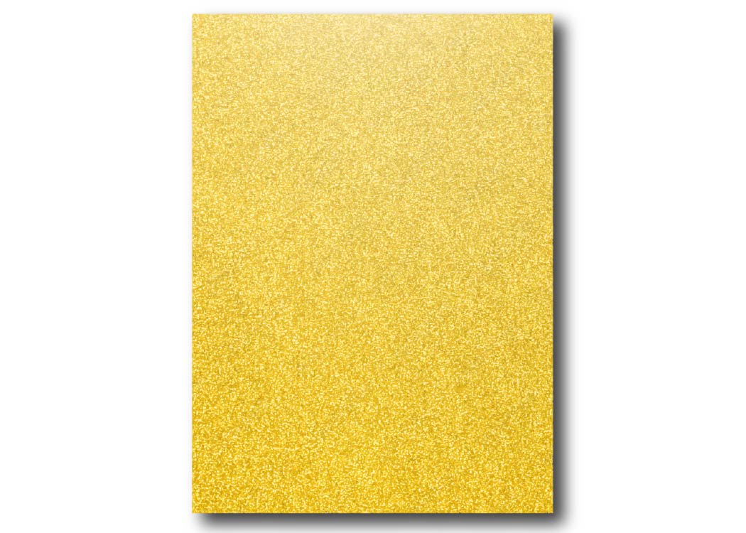 FOMI ESCARCHADO T/CARTA 21.5X28 CM AMARILLO UNIDAD GL-EVA-013