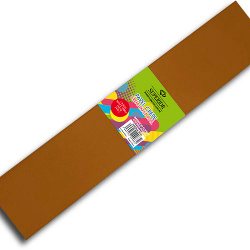 PAPEL CREPE MARRON