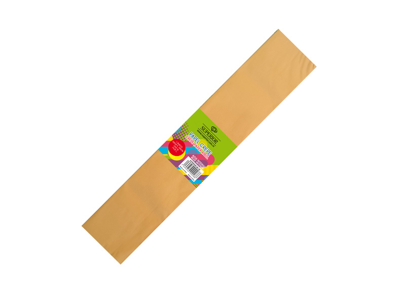 PAPEL CREPE MOSTAZA PALIDO