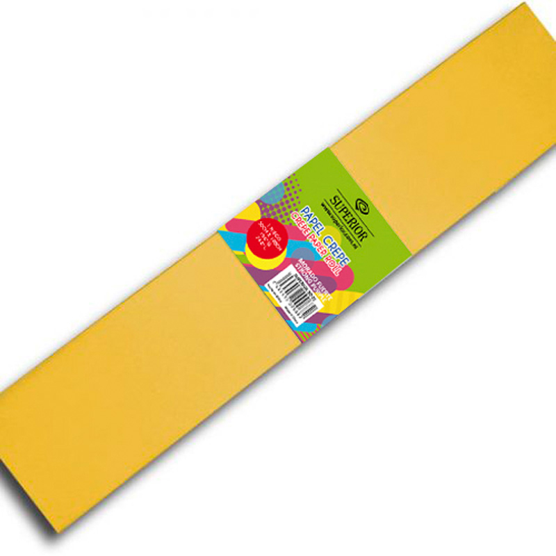 PAPEL CREPE MOSTAZA