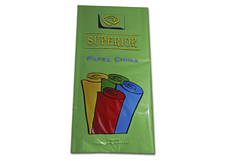 PAPEL CHINA UND VERDE CLARO