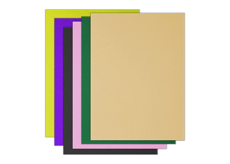 FOMI TAMAÑO CARTA 21.5X28 CM COLORES SURTIDOS PAQ 6 UND B.A.L