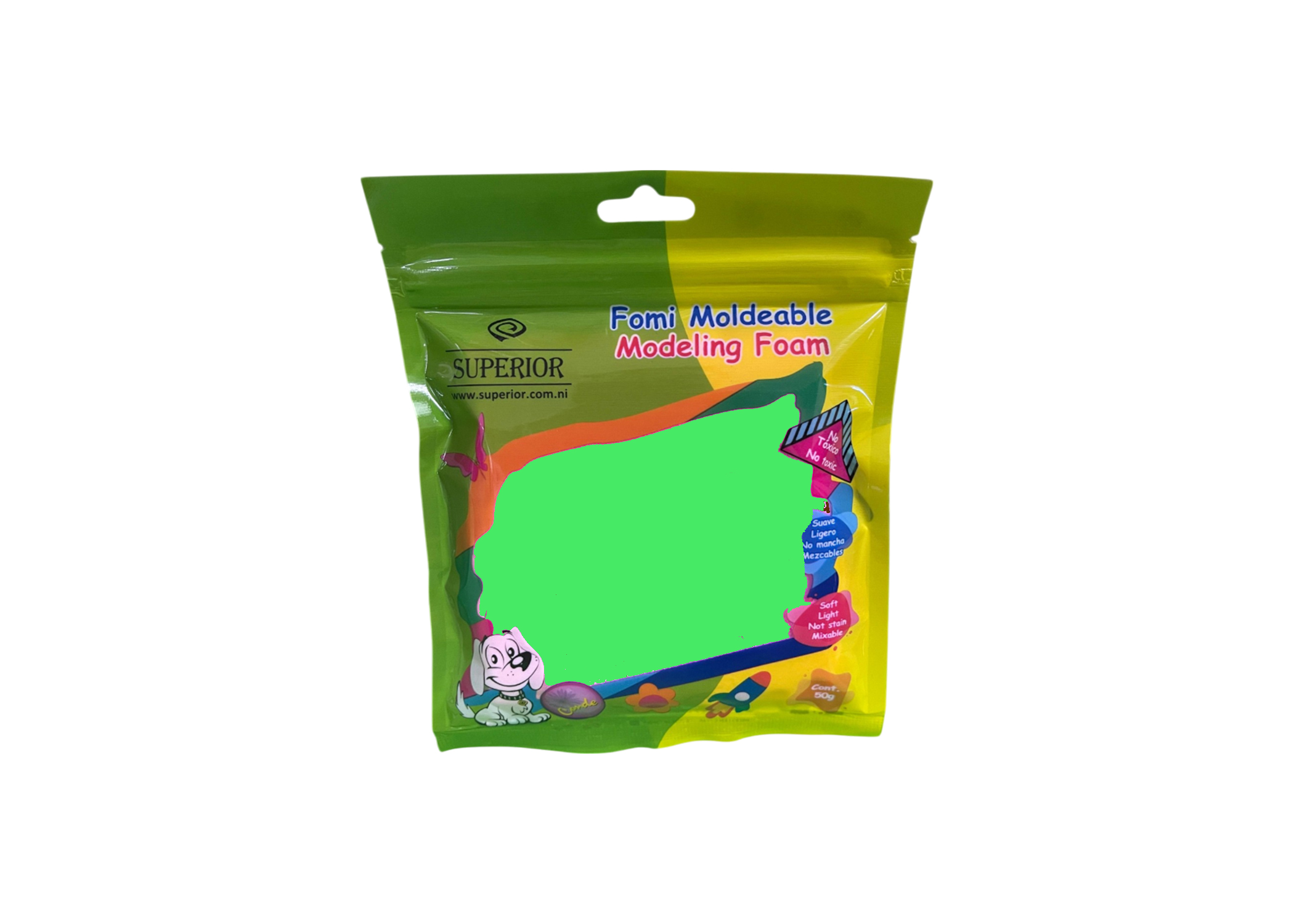 FOMI MOLDEABLE BOLSA 50GR VERDE CLARO