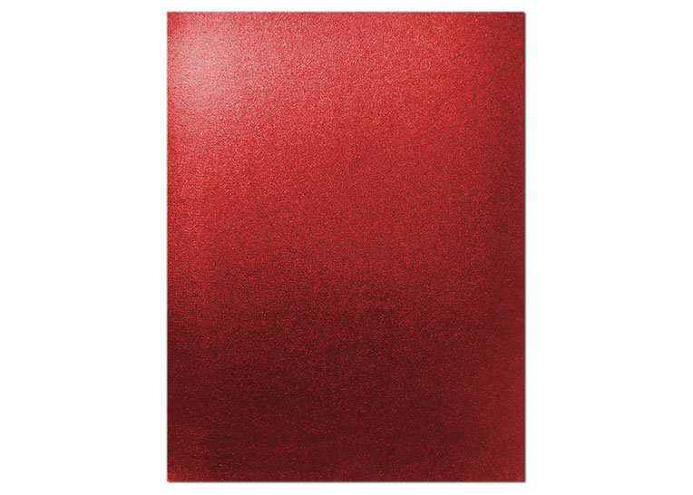 FOMI METALICO TAMAÑO CARTA 21.5X28 CM ROJO UNIDAD MT-EVA-001