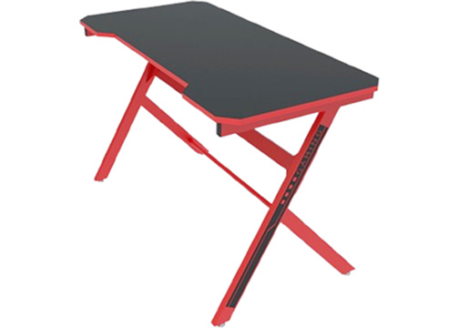 ESCRITORIO PARA GAMER ROJA CAP. 40 KG 119.8X59.9X75.9