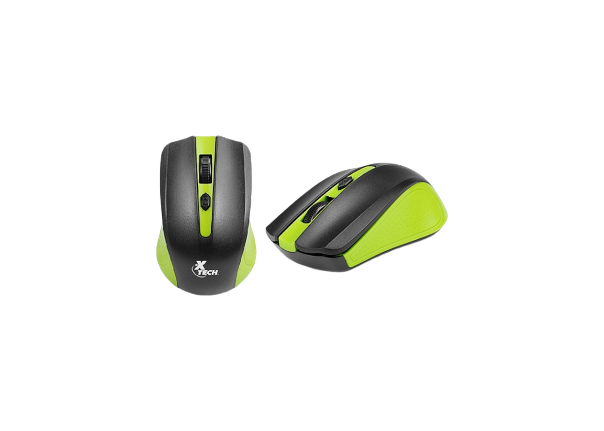 MOUSE OPTICO INALAMBRICO VERDE USB 160 DPI 2.4 GHZ